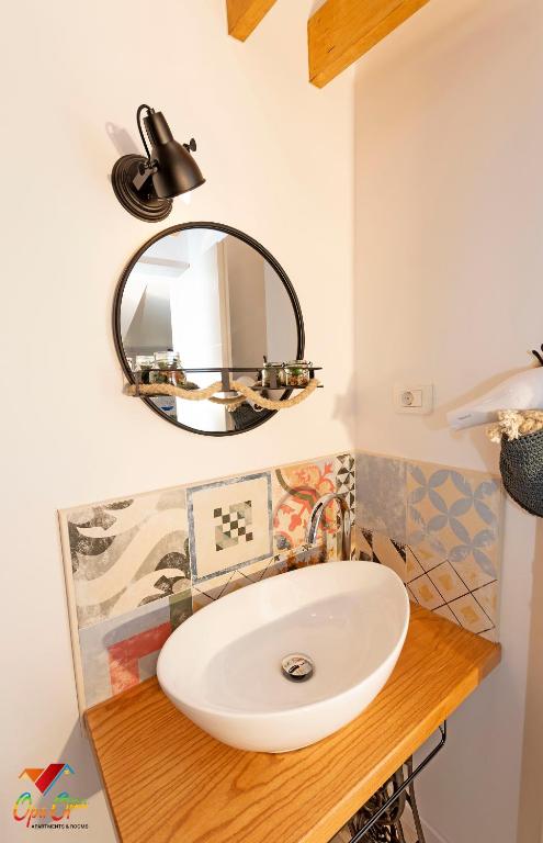 Koupelna v ubytování Apartments Opa Opa