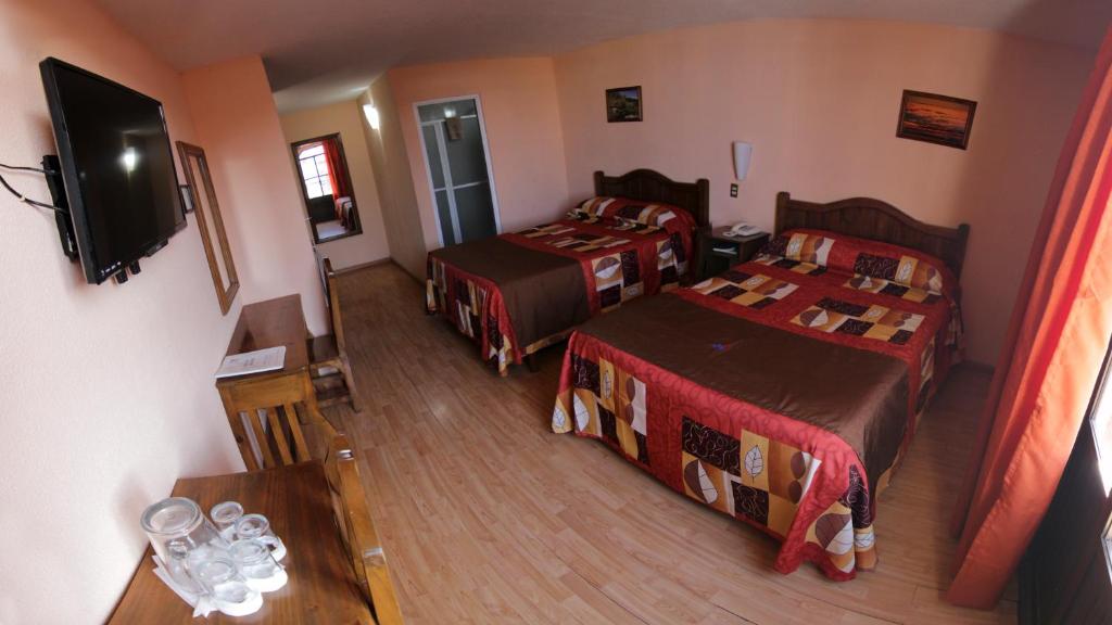 Hotel San Angel - Camera Doppia Con Due Letti Matrimoniali