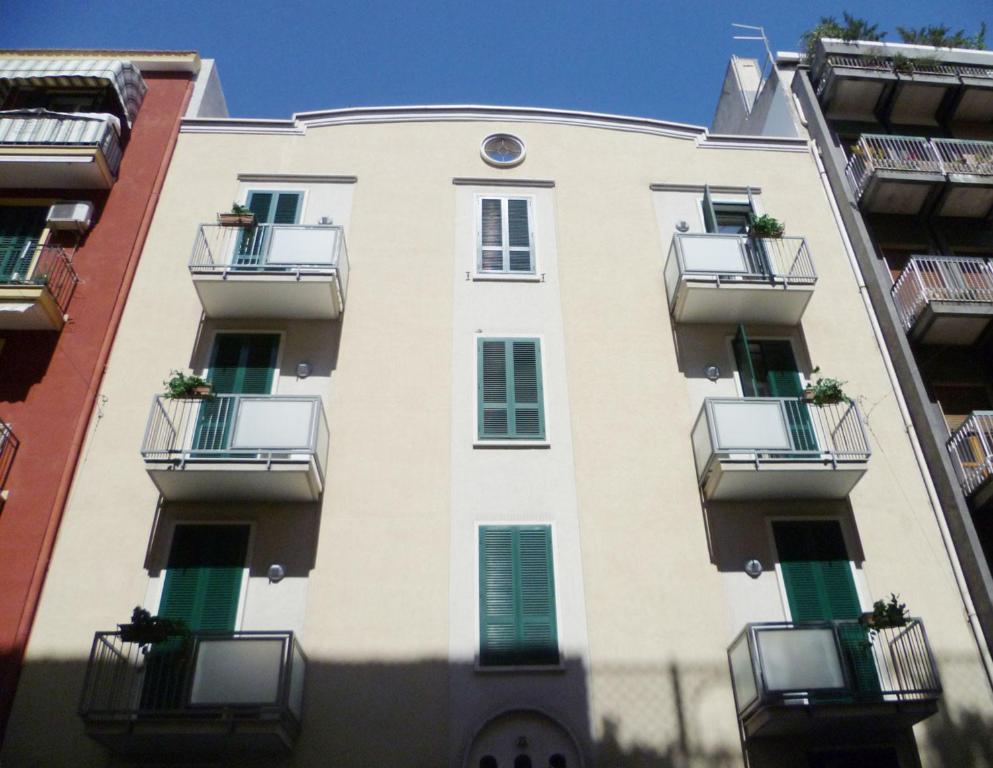 Budova, kde se aparthotel nachází