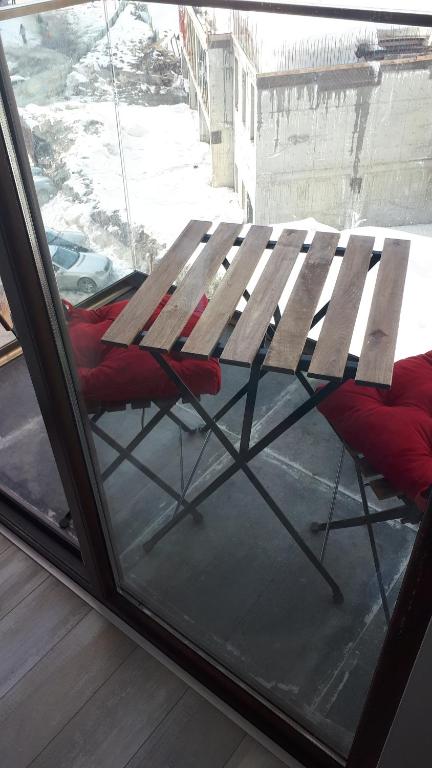 Posezení v ubytování New Gudauri, loft 2, Apartment 309, RED CO