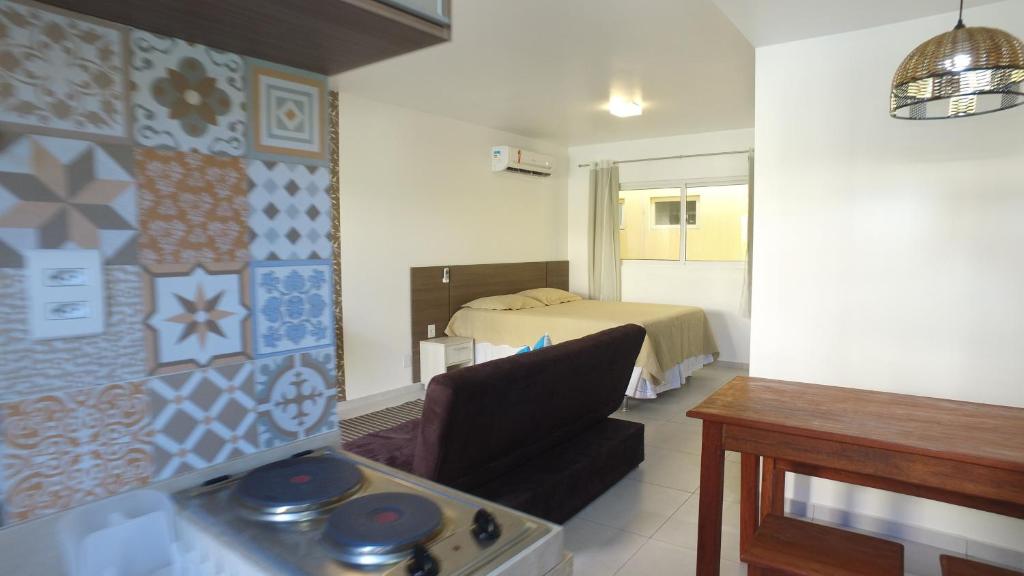  Flat completo e bem localizado no Solar Água Pipa por Carpediem