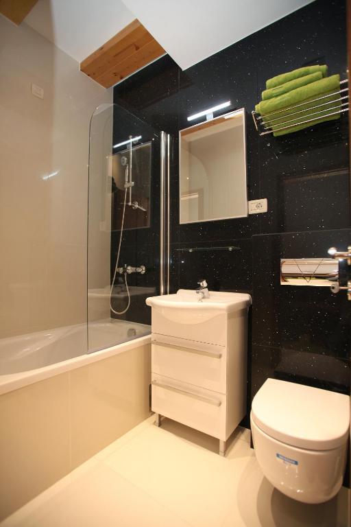 Kúpeľňa v ubytovaní Villa Kampanel
