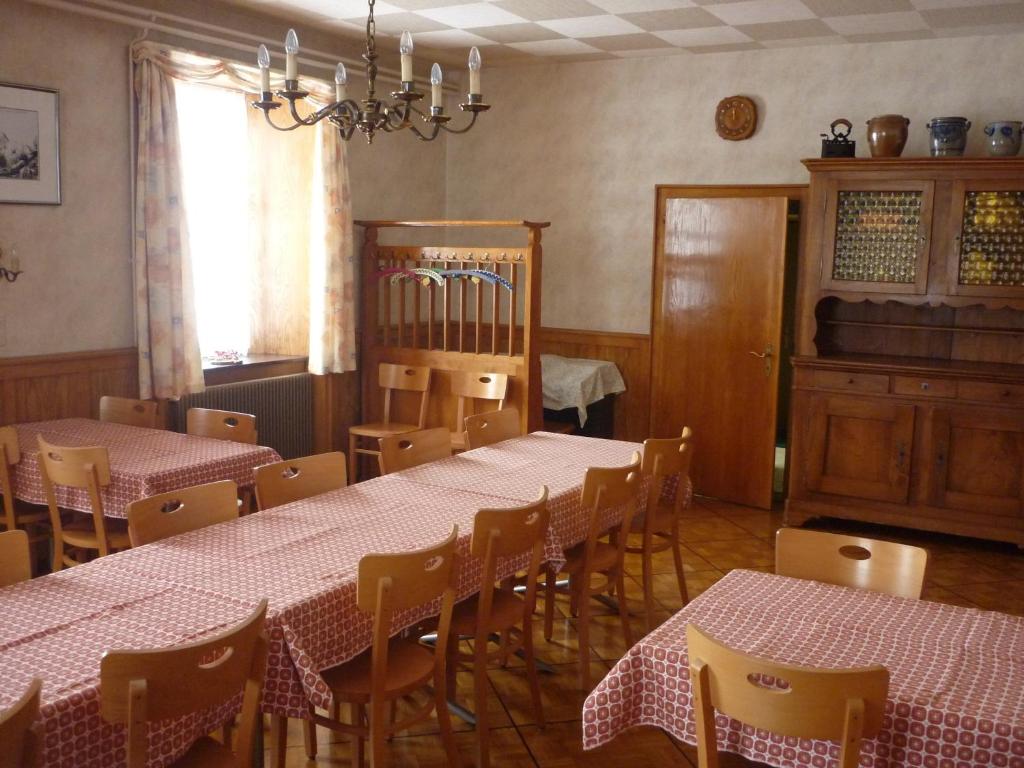 Restaurace v ubytování La Caquerelle
