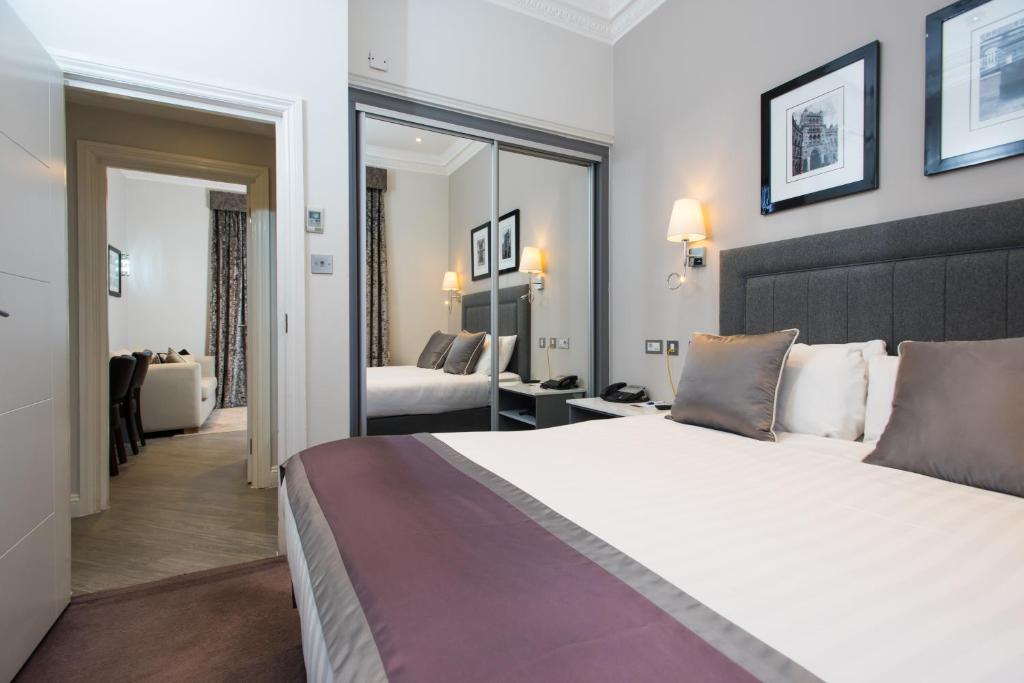Vuode tai vuoteita majoituspaikassa Best Western Victoria Palace
