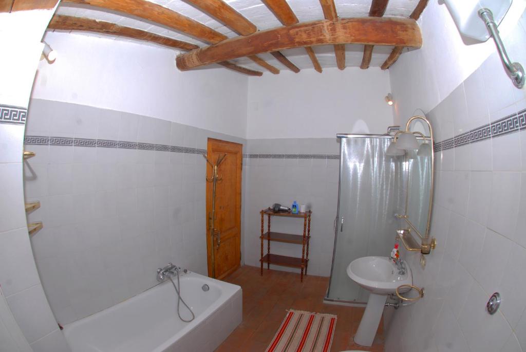 Koupelna v ubytování Agriturismo I Poggi