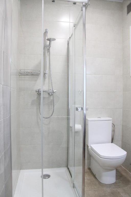 Koupelna v ubytování Apartaments IXA