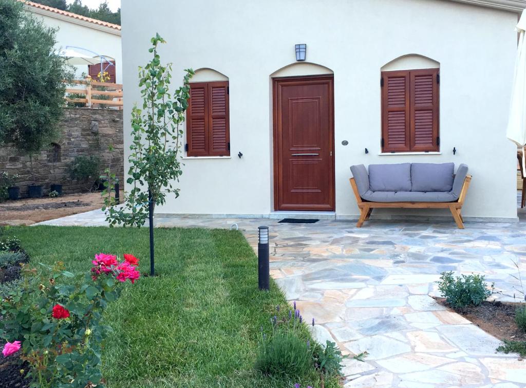 Vonkajšia záhrada v ubytovaní Aria Monte Villas