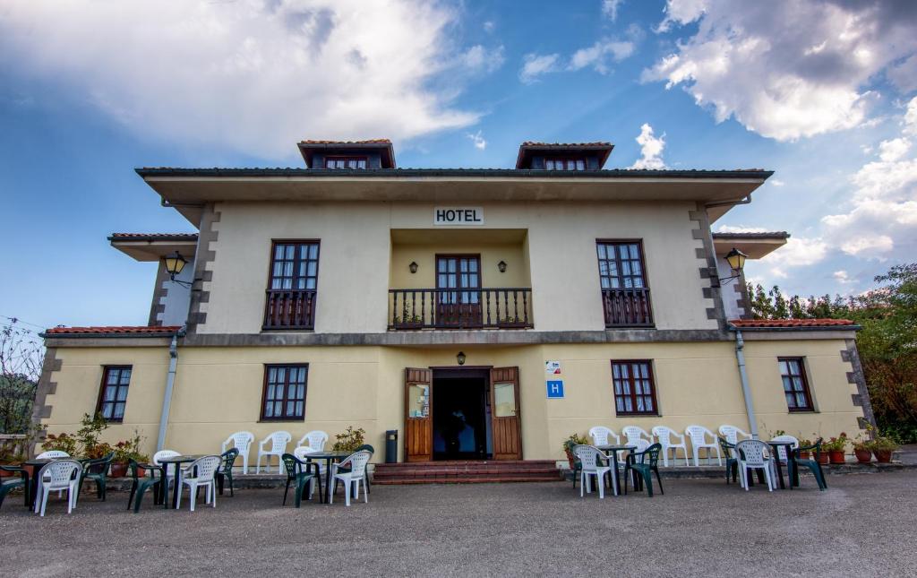 Budova, v ktorej sa hotel nachádza