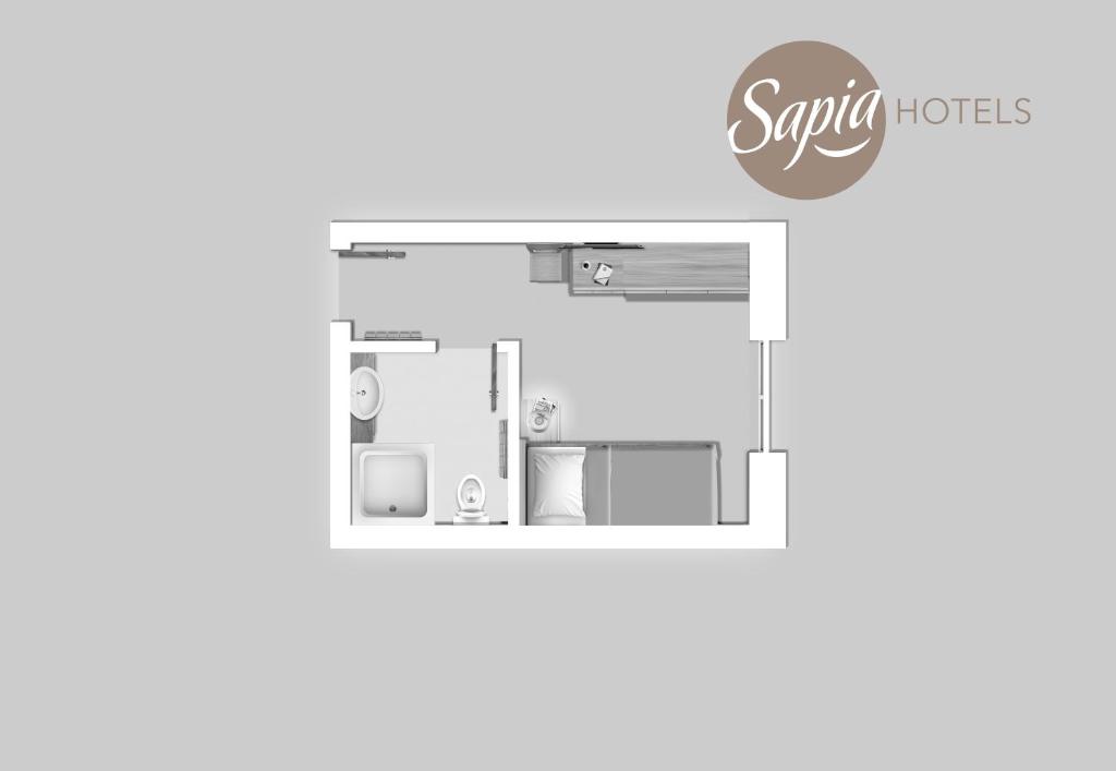 Půdorys ubytování Sapia Hotel St. Fridolin