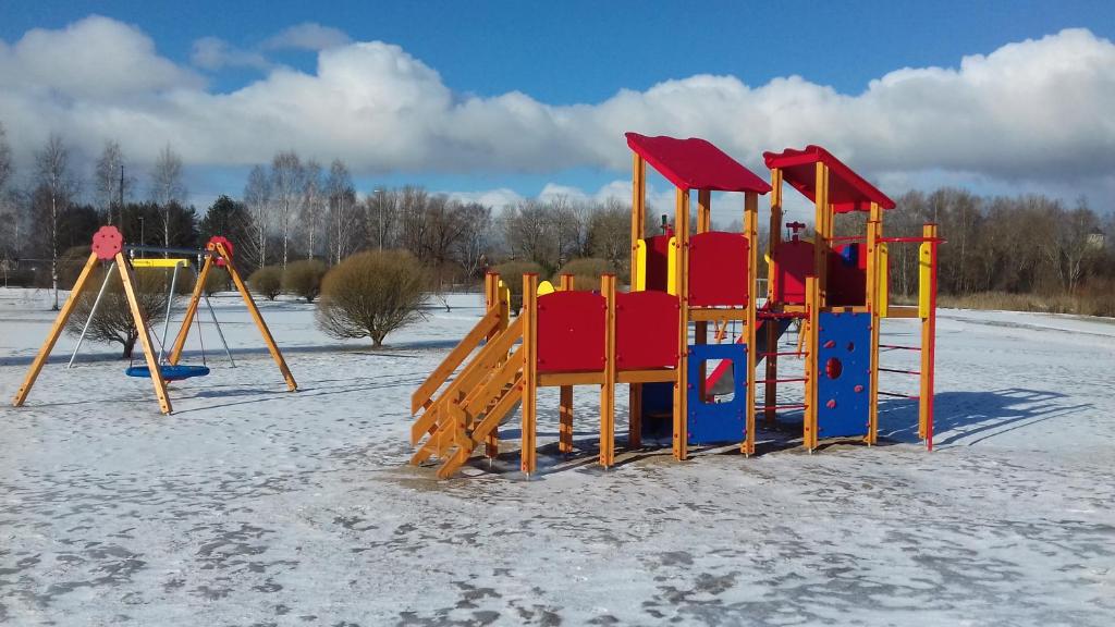 Paide Homestay v zimě