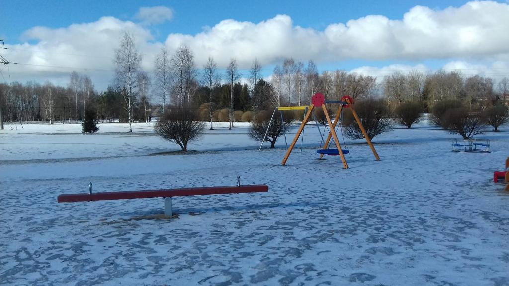 Paide Homestay v zimě