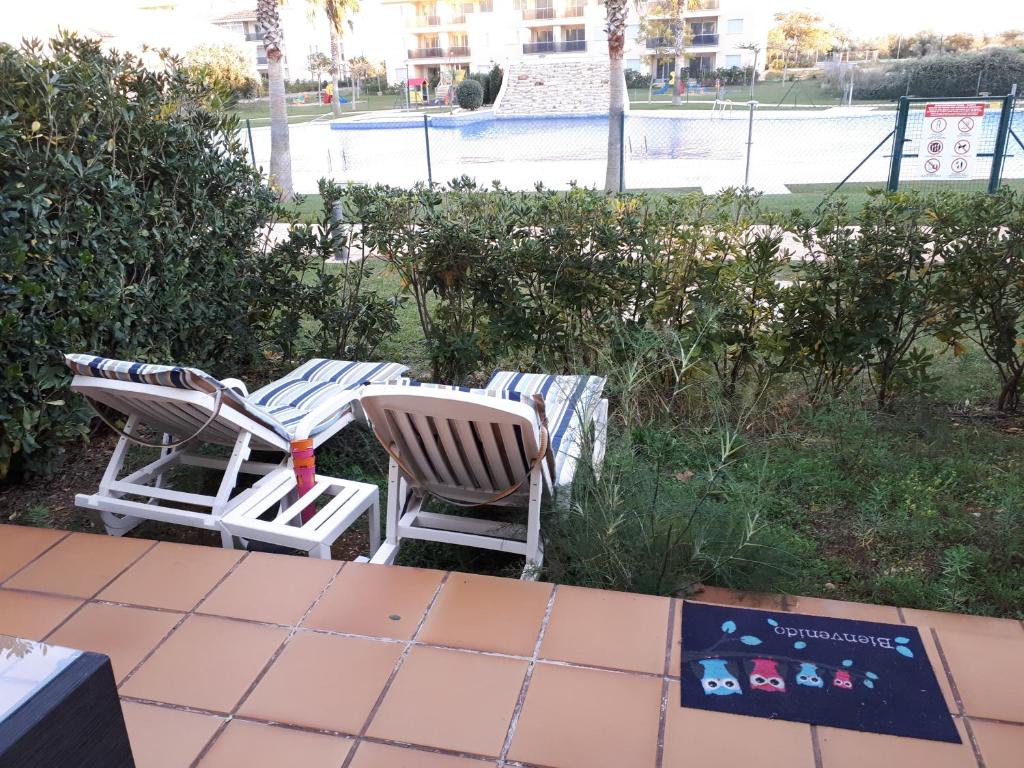 Ogród w obiekcie Chalet adosado 3 dormitorios