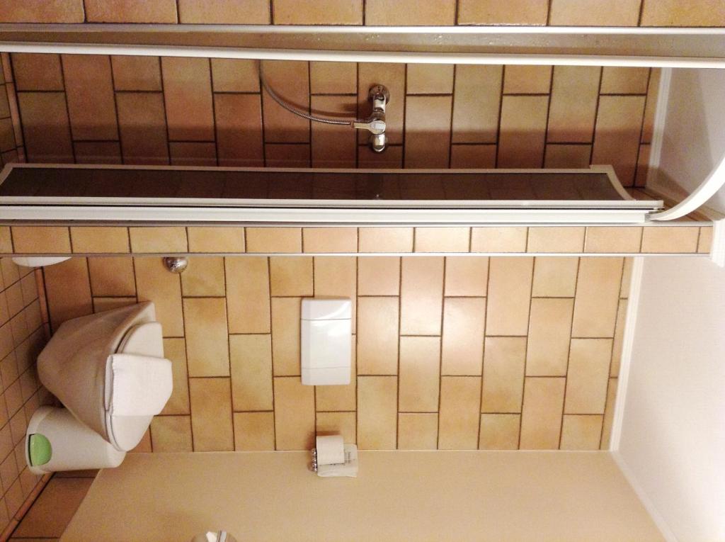 Koupelna v ubytování Rosenberger Motel Völkermarkt