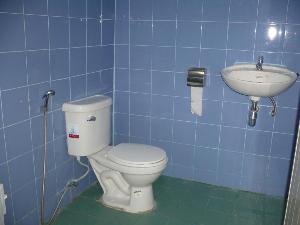 Koupelna v ubytování Pai Klang Vieng
