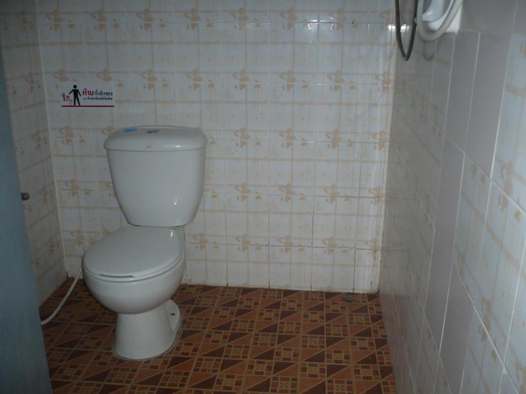 Koupelna v ubytování Pai Klang Vieng
