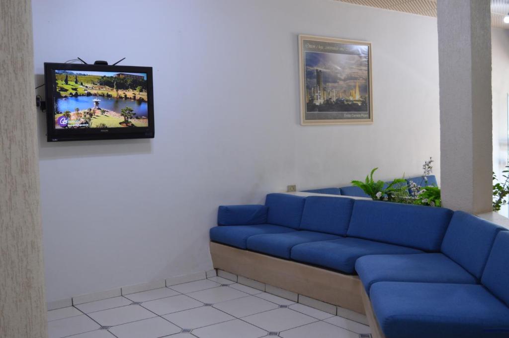 Posezení v ubytování Hotel Confort Maringá