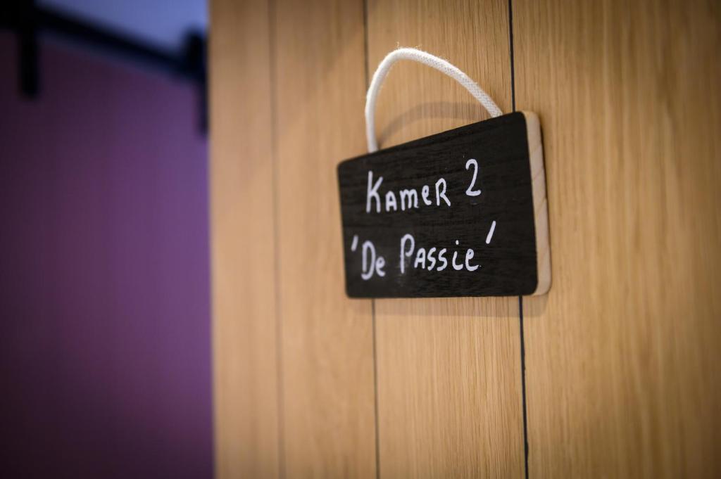 Certifikát, hodnocení, plakát nebo jiný dokument vystavený v ubytování B&B Hof ter Kouter
