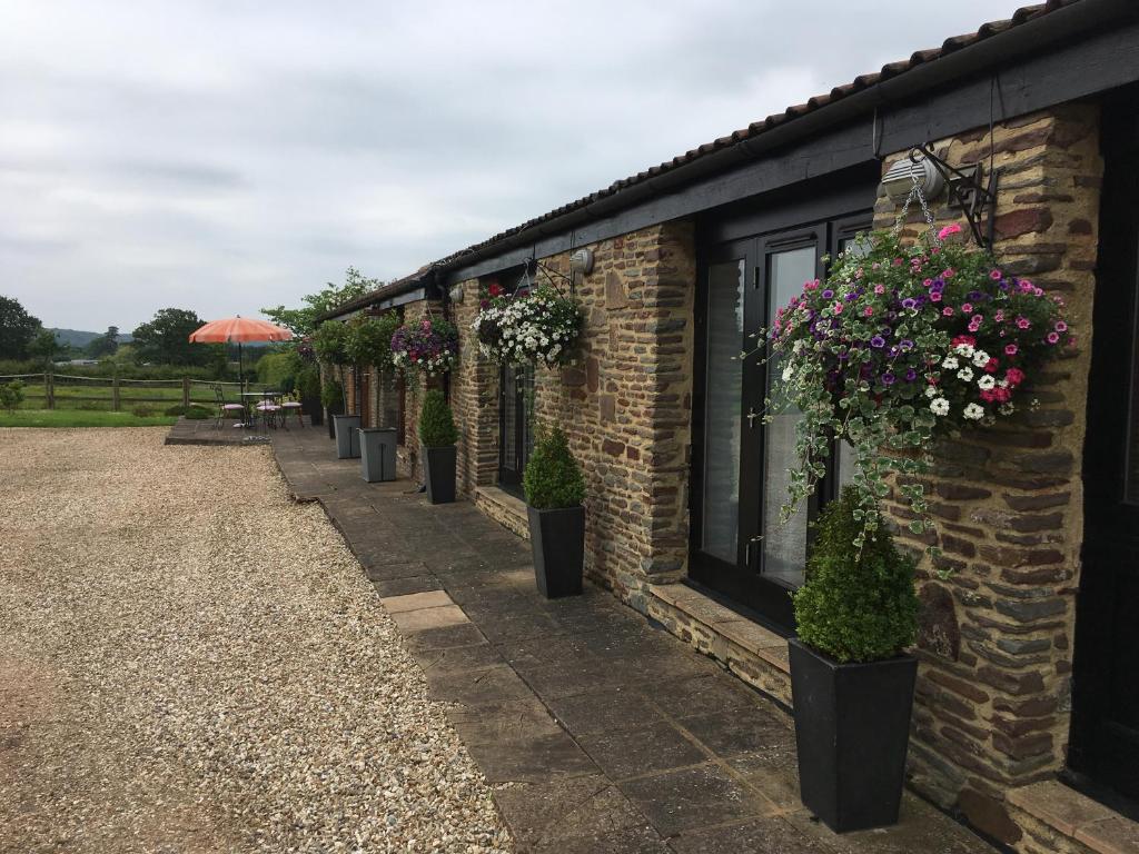 Zahrada ubytování Bagstone Court Barn