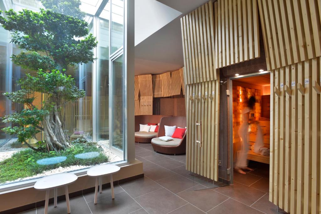 Posezení v ubytování Aqualux Hotel Spa Suite & Terme