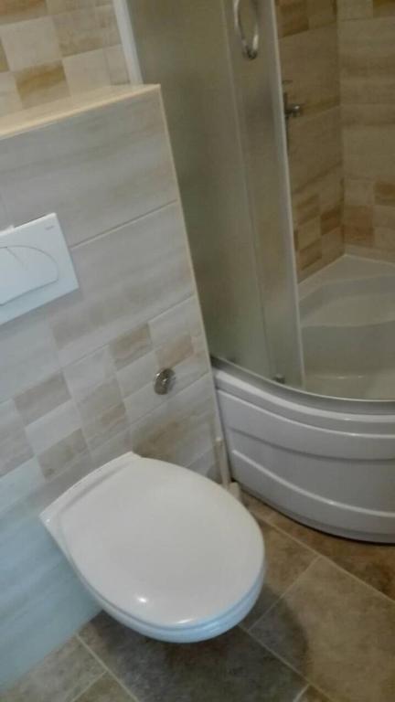 Kúpeľňa v ubytovaní Apartments Delfin