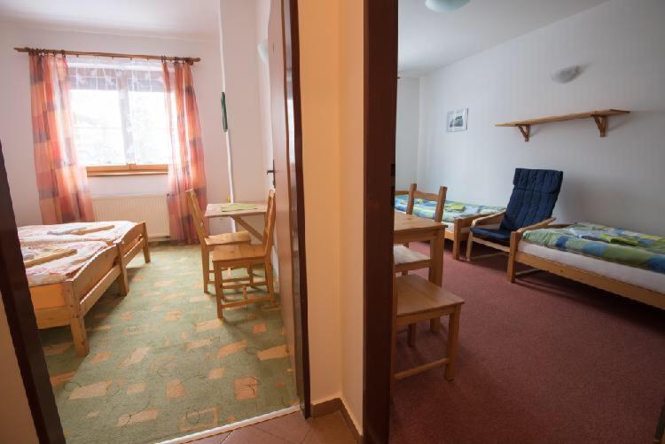 Postel nebo postele na pokoji v ubytování Pension Ferda