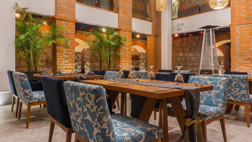Posezení v ubytování Hotel Otavalo