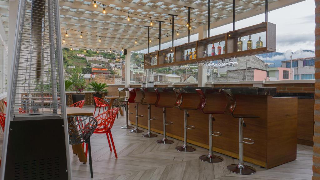Restaurace v ubytování Hotel Otavalo