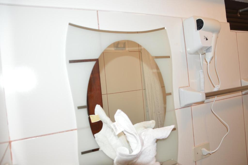 Koupelna v ubytování Hostal Wasichay