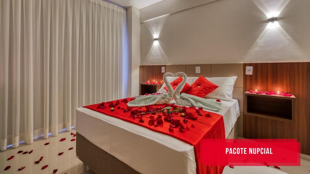 Postel nebo postele na pokoji v ubytování Hotel Sauípe