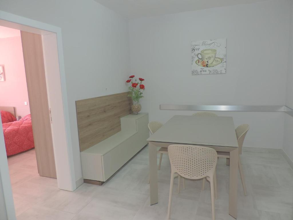 Posezení v ubytování Antros, Apartment 1