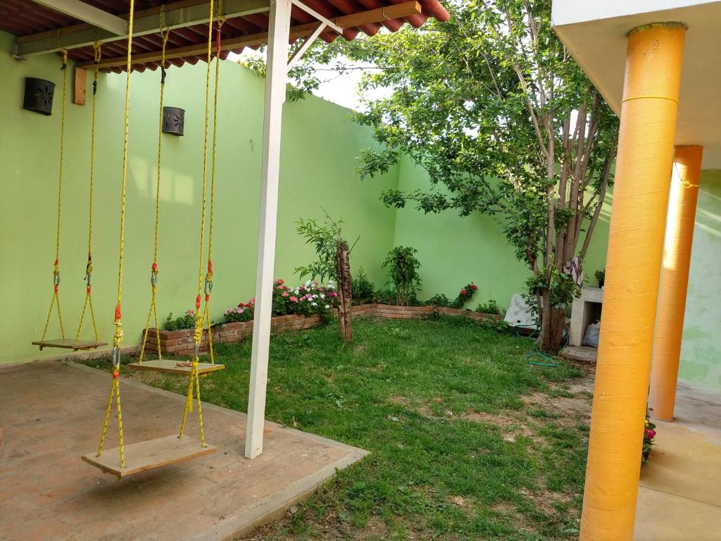 Giardino di El paraíso de Zacatlán DEPARTAMENTO con JARDÍN, 11 pax