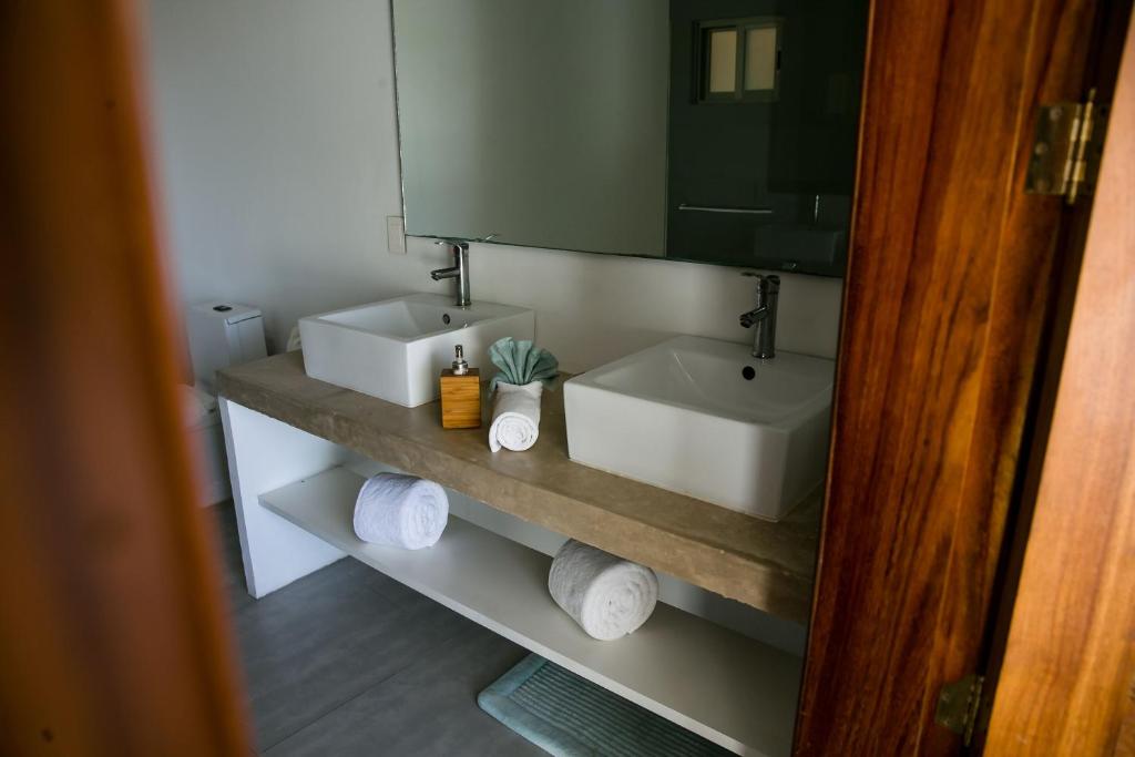 Koupelna v ubytování Hotel La Casa Cielo