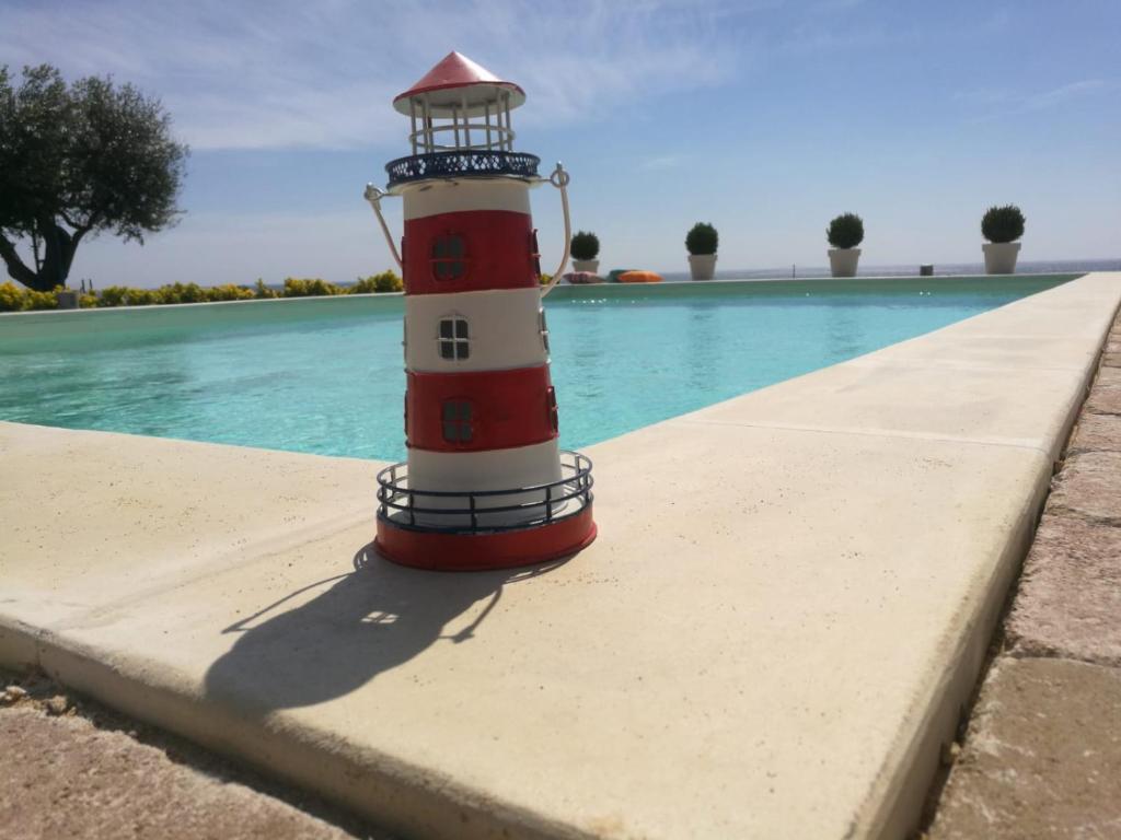 Bazén v ubytování B&B Giglio Marino nebo v jeho okolí