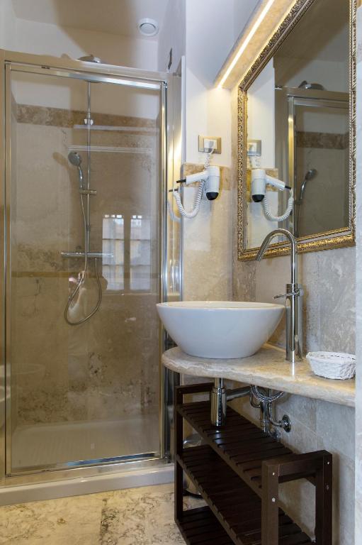 Kúpeľňa v ubytovaní Relais Dei Mercanti B&B And Suites