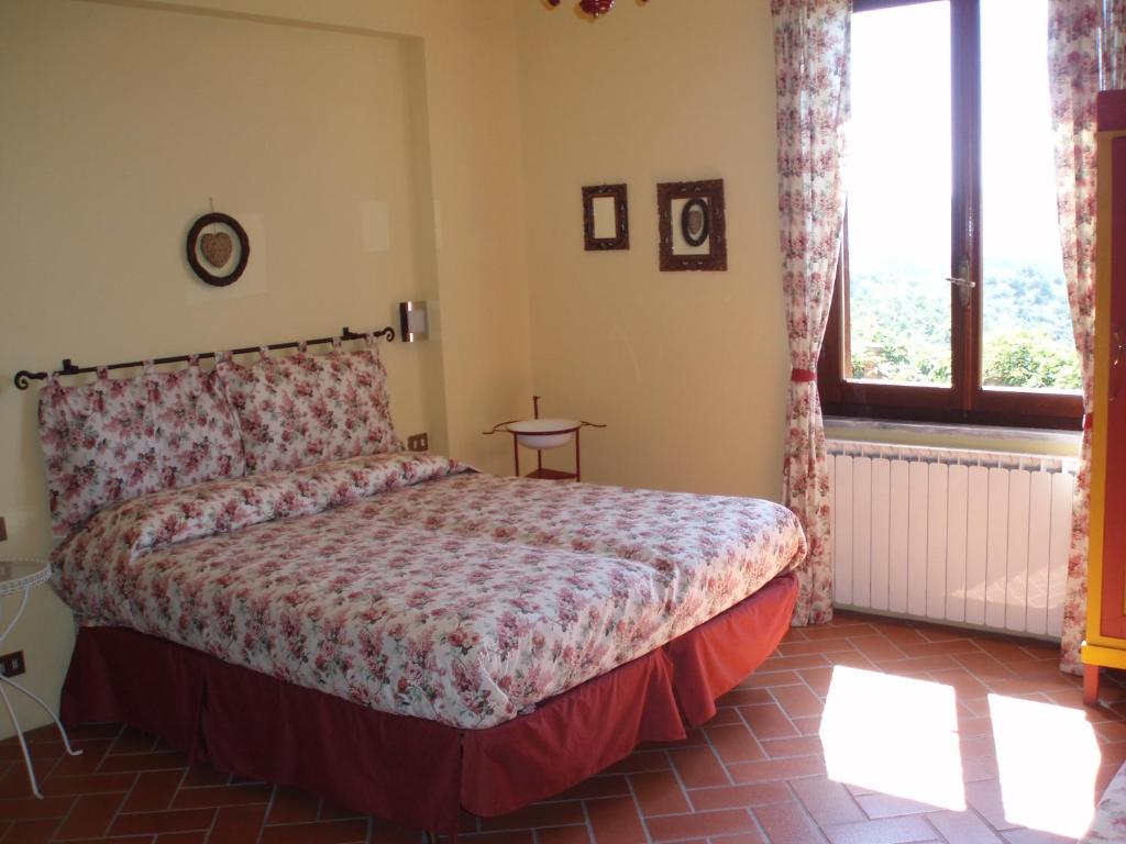 Vuode tai vuoteita majoituspaikassa Gli Aceri B&B