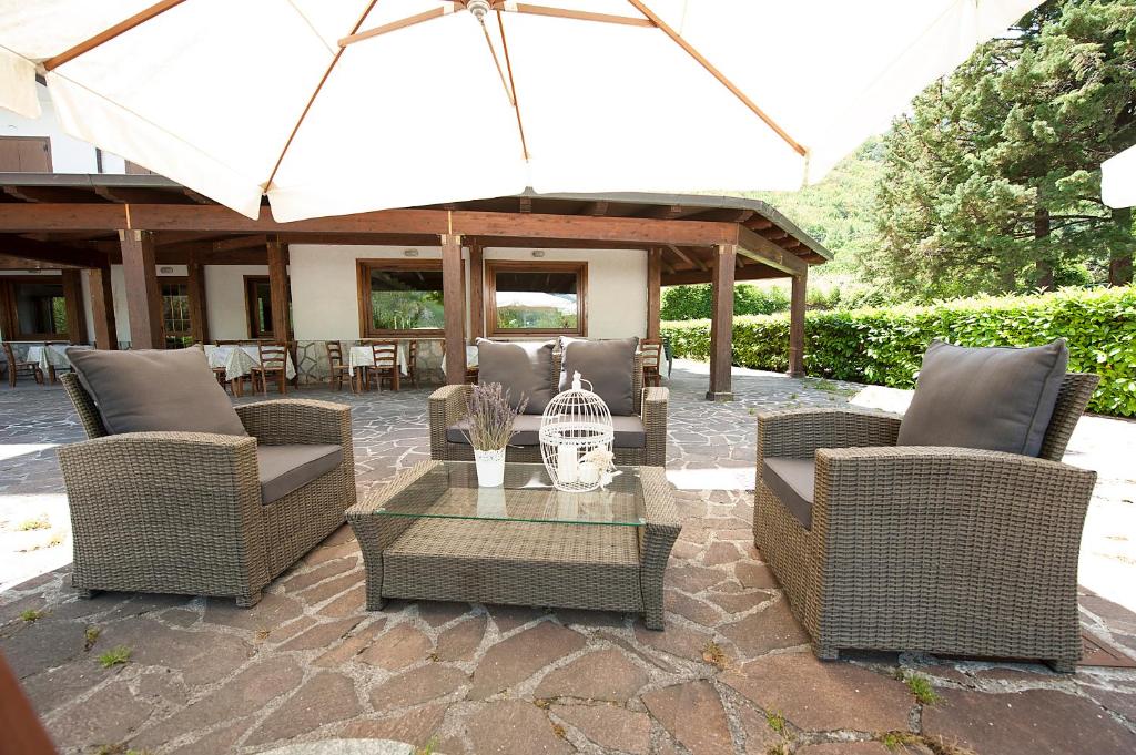 Posezení v ubytování Hotel Acquevive