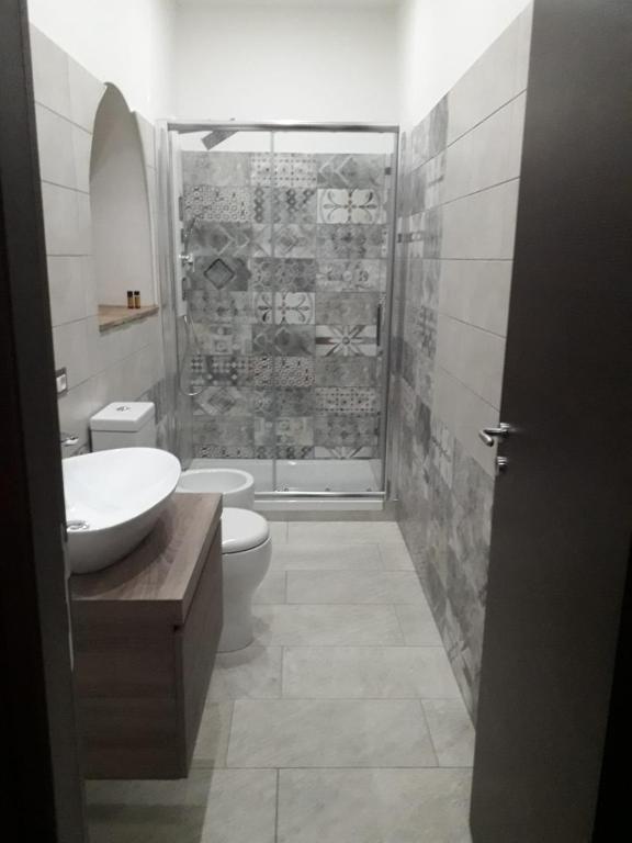 Kúpeľňa v ubytovaní B&B Le Vie del Borgo