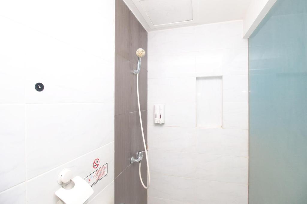 Koupelna v ubytování Residence100
