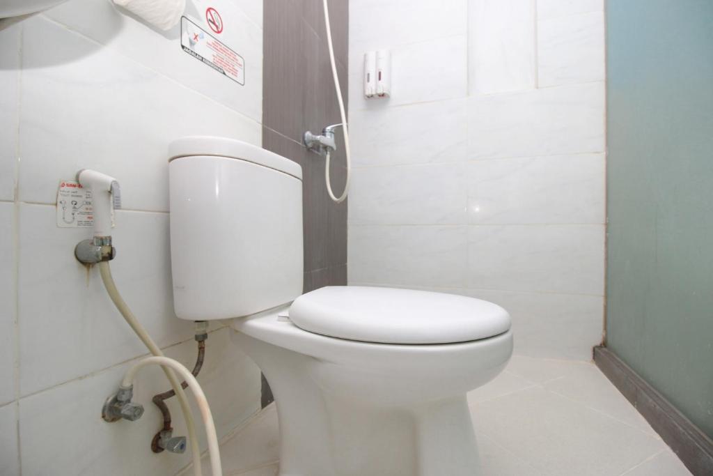 Koupelna v ubytování Residence100