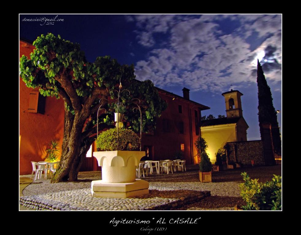 Zahrada ubytování Agriturismo Al Casale