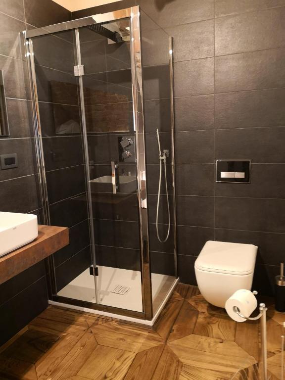 Kúpeľňa v ubytovaní Cupola Rubatti Tornaforte: Apollo e le sue Muse