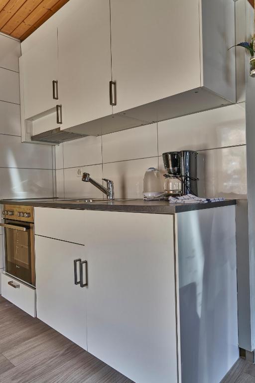 Kuchyň nebo kuchyňský kout v ubytování Haus Pickelschmiede