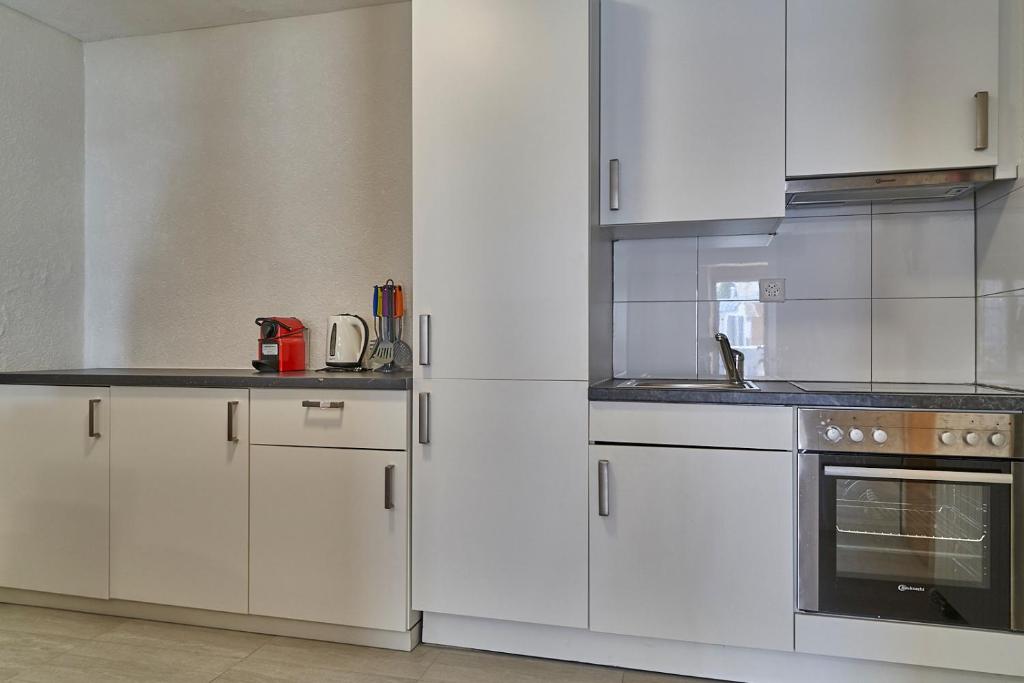 Kuchyň nebo kuchyňský kout v ubytování Haus Pickelschmiede