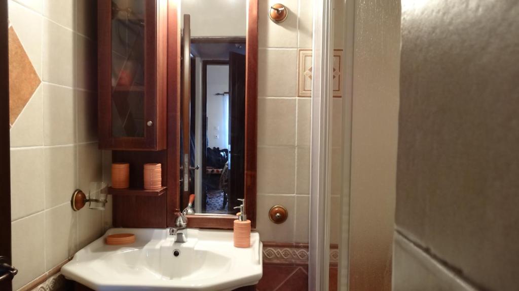 Koupelna v ubytování Filia House - Kalavryta