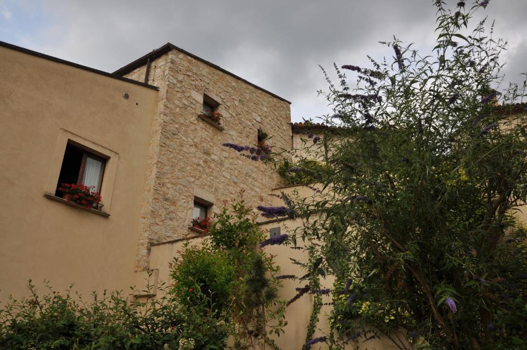 Zahrada ubytování Locanda Cacio Re