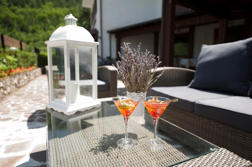 Nápoje v ubytování Hotel Acquevive