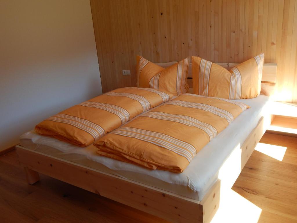 Postel nebo postele na pokoji v ubytování Ferienhof Felder