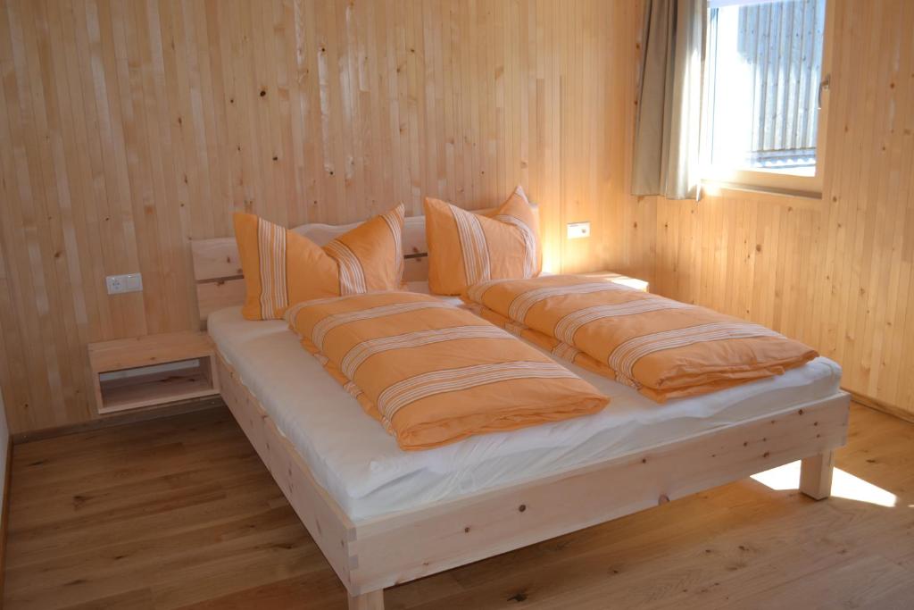 Postel nebo postele na pokoji v ubytování Ferienhof Felder