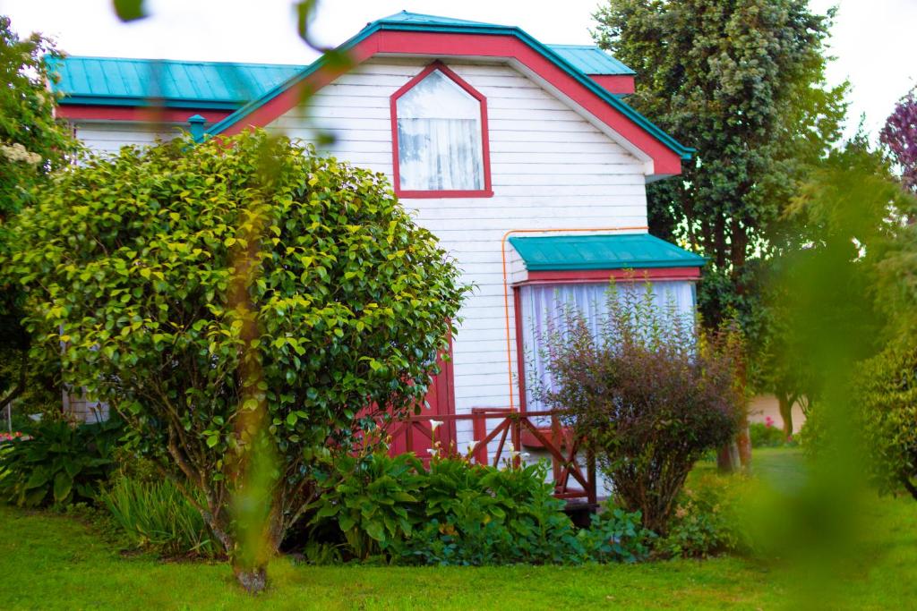 Zahrada ubytování Hotel y Cabañas Molino Viejo