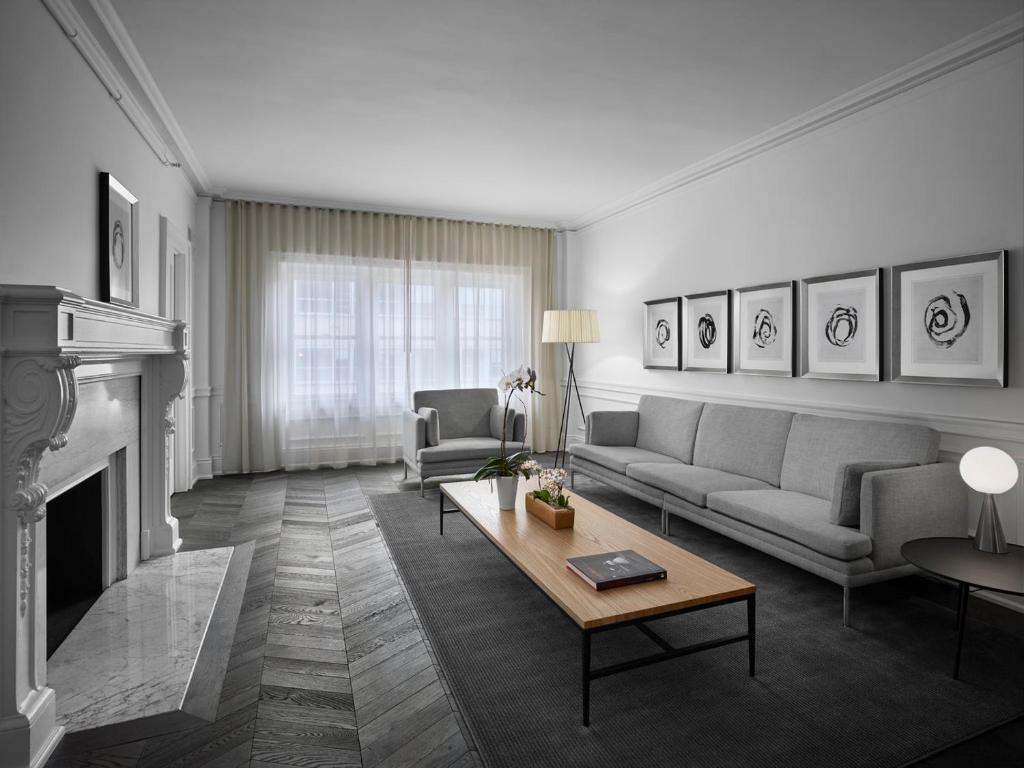 Posezení v ubytování Hotel AKA Rittenhouse Square